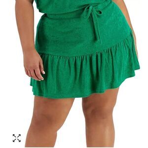 Terry cloth skirt 